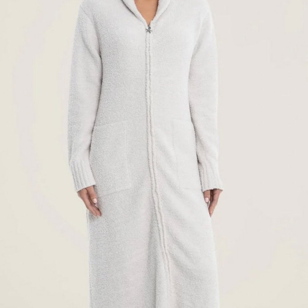 BAREFOOT DREAMS COZY CHIC FULL LENGTH ZIPPER ROBE